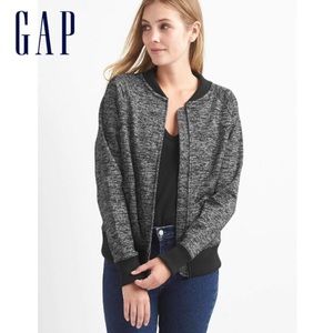 Gap Bomber Jacket with zipper and pockets Sz Small